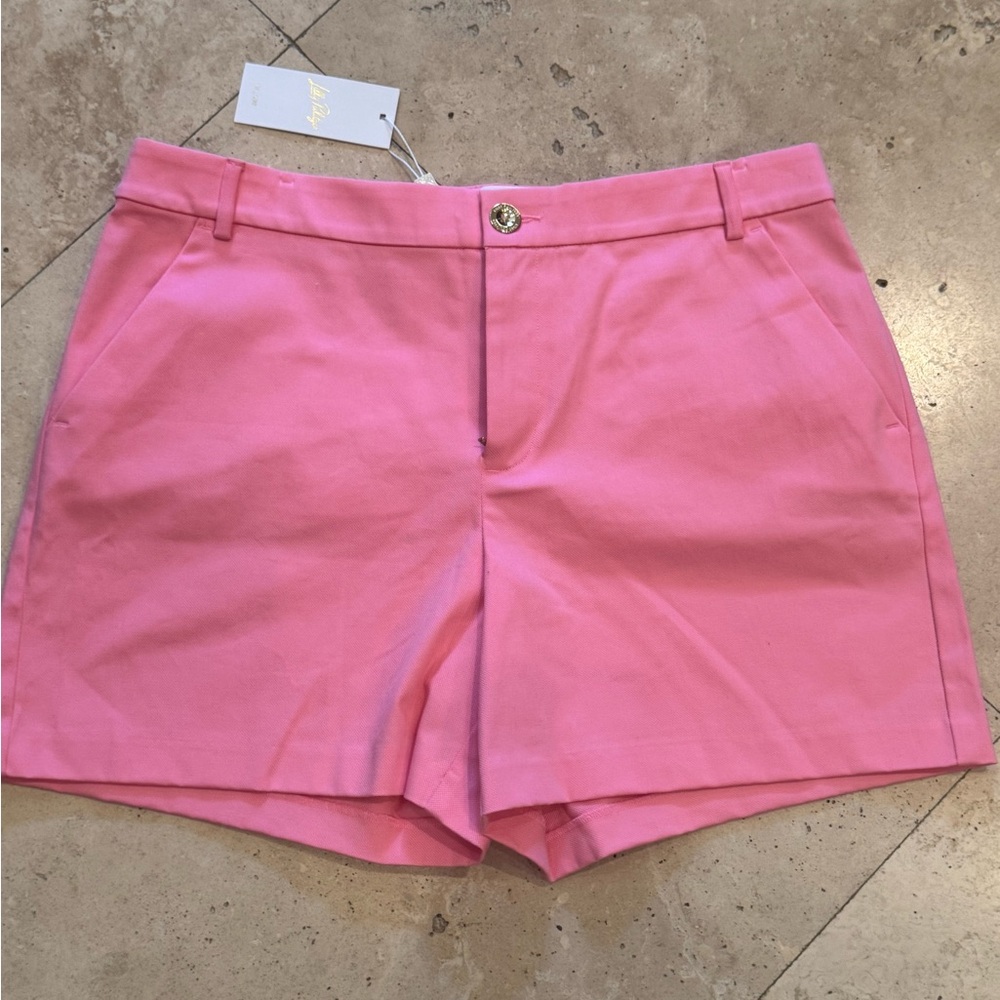 Lilly Pulitzer Gretchen High Rise 5”Women's shorts Rousseau Pink